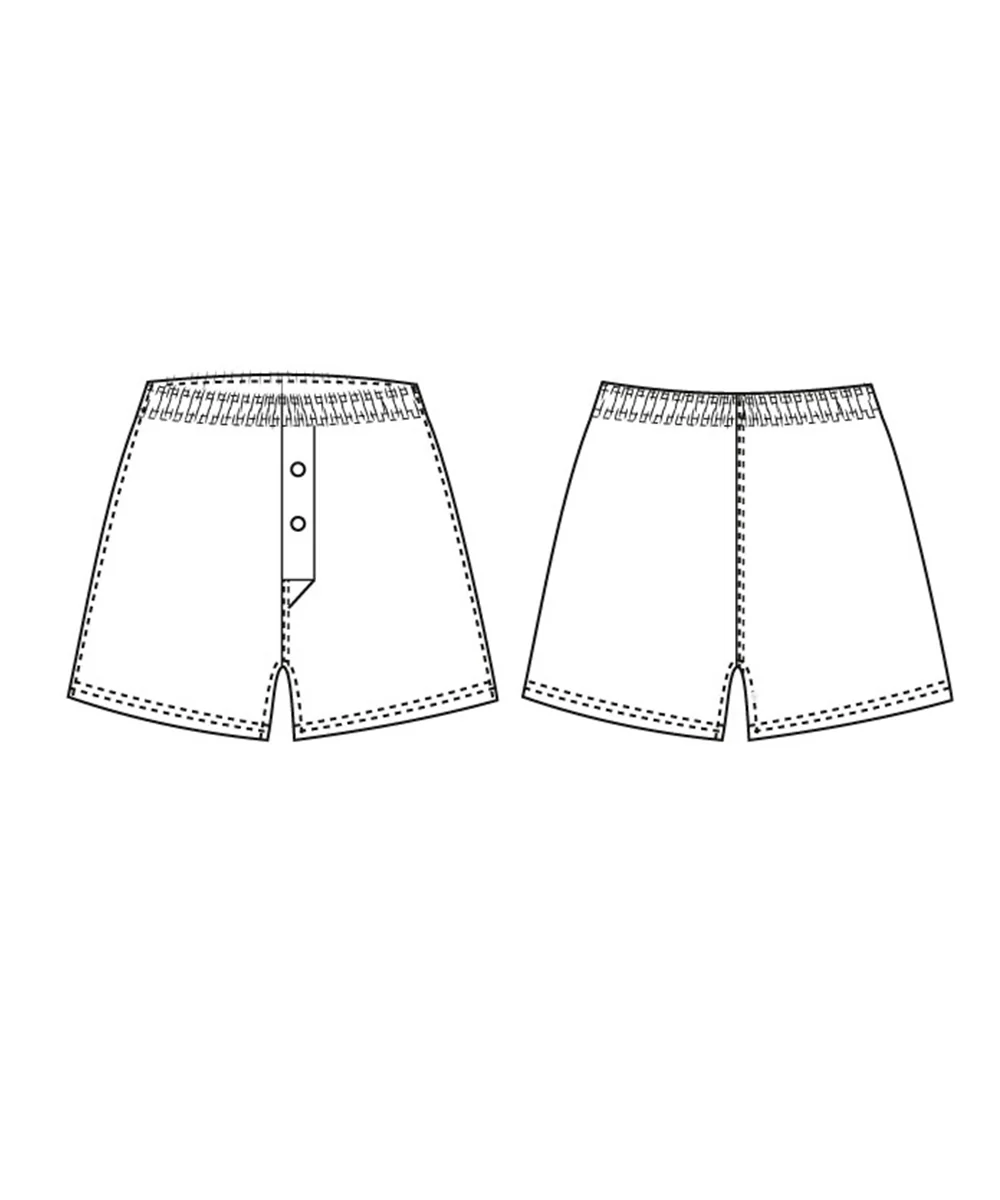 BOXER DE PIMA TT25 AZULINO ESTAMPADO
