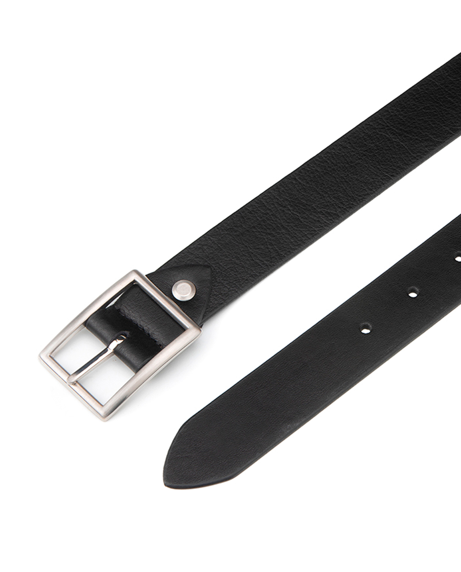 Cinturón de mujer ST21508 de piel en color negro