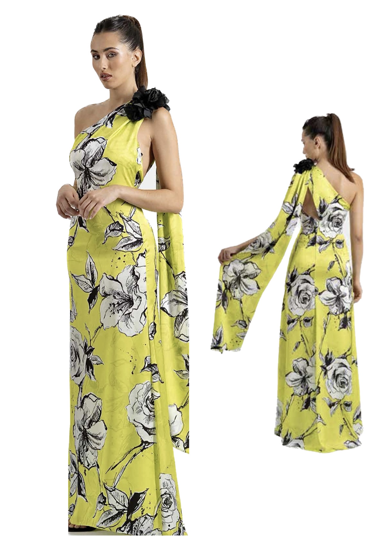 Vestido largo lima