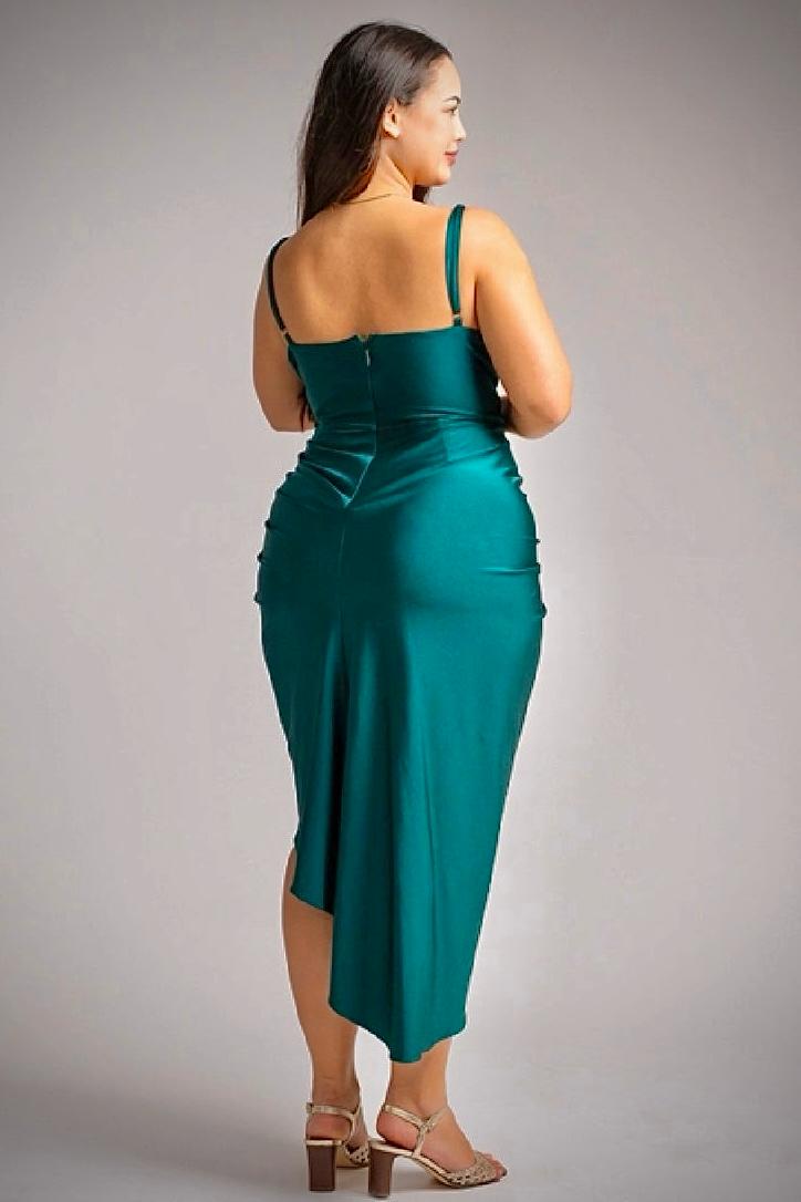 Vestido midi de lycra - Imagen 4