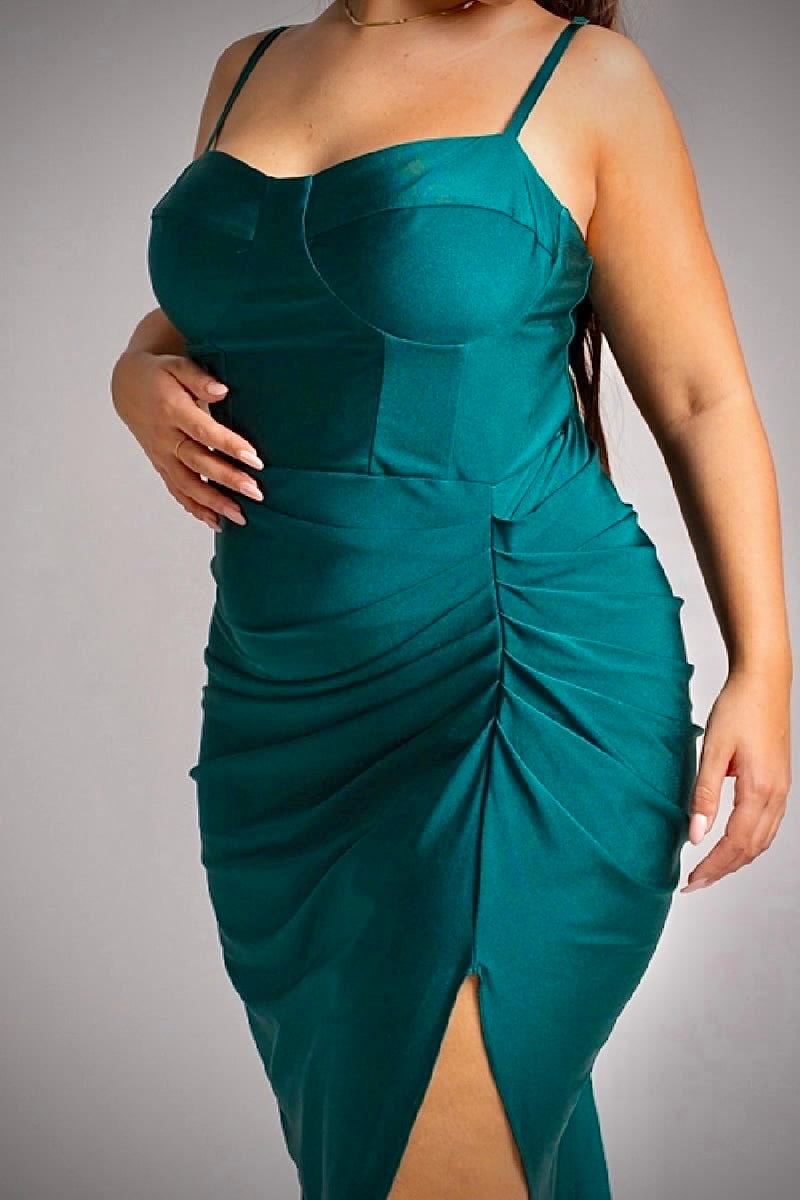 Vestido midi de lycra - Imagen 5